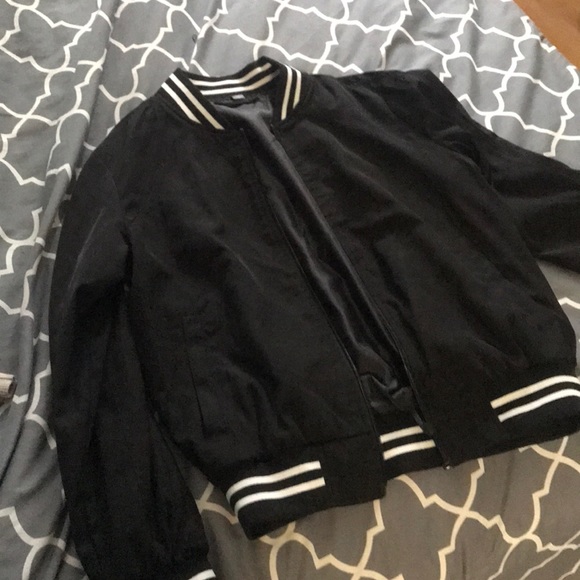 Betsey Johnson Jackets & Blazers - Black varsity jacket